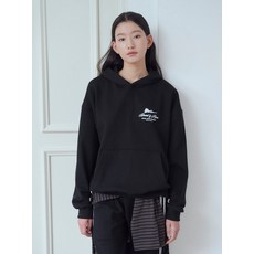 WAVE UNION Bread and roses Hoodie black