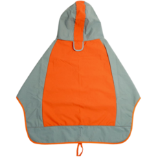 큐앤캐롯 대형견 우비 중형견 비옷 중대형견 레인코트, 1개, 오렌지