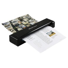 IRIScan Executive 휴대용 스캐너-v4pro 8PPM 양면 문서 스캐너 영수증 무료 Readiris PDF 편집기 컴퓨터용 Word로 스캔 PDF XLS, IRIScan Executive 휴대용 스캐너-v4pr