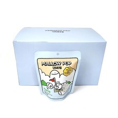 멜로팝 화이트 15g 12봉 바삭 건조 마시멜로 시리얼 요거트 아이스크림 토핑