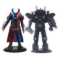 新款泰坦磁鐵人電視人馬桶人vs監控人全新磁鐵人玩具擺件男孩禮物 KPYS, 【優質版17釐米電視人和機械版音響人一套