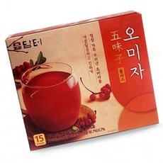 오미자 건강차 쉽게 타먹는 새콤달콤 비타민 차 음료 건강, 1개
