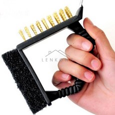 그릴청소 브러쉬 불판세척솔 캠핑용클리너