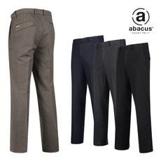 아바쿠스 남성 히든밴드 자수 포인트 울터치 스판 골프바지 AS41SLM0103