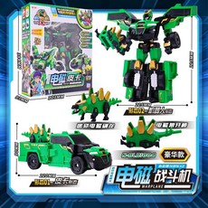 台灣熱賣 心奇爆龍戰車X2龍裝戰甲新奇暴龍變形機器人金剛汽車玩具, 爆龍X2豪華電磁皮卡車BLB1004, 1個