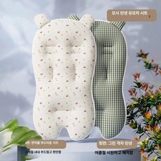 데이희 유모차라이너 유모차시트 유모차쿨시트, 1개, 체리