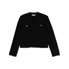 트윈셋 크로셰 트리밍 가디건