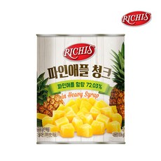 동서 리치스 파인애플 청크 836g, 9개
