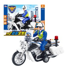 제이오스토어 경찰오토바이장난감 상상놀이 놀이완구 씽크 경찰놀이