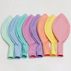 18 36인치 부드러운 광택 마카롱 풍선 두꺼운 헬륨 생일 결혼식 크리스마스 새해 베이비 샤워 장식, China Mainland, 18inch 10pcs, mixed random