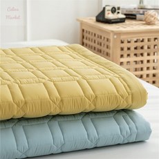 챌리나마켓 머스타드 카펫단품 110x200 고급매트리스패드