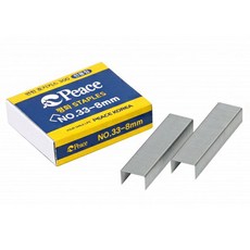 피스코리아 33 8mm 1000pcs 편한 호치키스 300 전용침, 20개, 33호침
