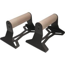 인체공학적 손잡이가 있는 나무 푸시업 바. 휴대용, 1개