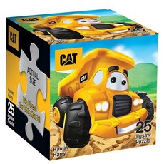 해외 MasterPieces CAT - Haulin Harry 25피스 직소 퍼즐 생생한 아트워크와 내구성 있는 조각이 재미있는 가족 활동 두뇌 챌린지 및 교육용 엔터테인먼트, Haulin Harry.