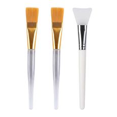 영바이브 팩 붓 실리콘 브러쉬, 1개, 붓2+실리콘1