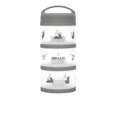모윰 3단 분유케이스, 1 COLOR(블랙), 2개