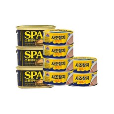올따옴햄참치기획 스팸클래식200g 3+사조살코기참치85g 6, 85g, 1세트