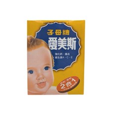 子母牌 愛美斯 奶粉麥粉2合1, 900g, 6個