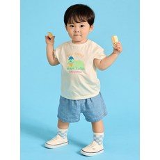 TOPTEN 탑텐 KIDS 남여공용) 유아 헤지데님 쇼츠_MKF2DH3311 MKF2DH3311 492013