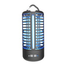 홈해락 UV LED 휴대용 무드등 모기퇴치기 SJZ-093, 블랙