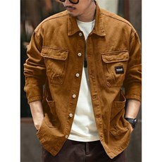 [COCOD] M7205 시프트셔츠/남성 간절기 데일리 베이직 셔츠 아우터