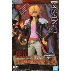 BANPRESTO 航海王 劇場版 RED DXF THE GRANDLINE MEN VOL.4 香吉士, 1個