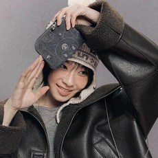 조셉앤스테이시 Denim Keyring Card Wallet Kuromi Washed Charcoal (JSQ09WTSF2CC) 3013919