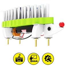 4인세트 진동 로봇청소기만들기 탄성 보행 로봇키트 diy 초등 유치원