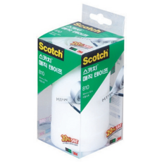 스카치 매직 테이프 세이빙팩 리필 810R-6 18mmx32m 6개, 1개, 투명