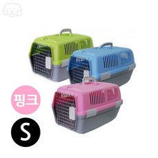 리니펫 도기프렌드 칼라 이동장 핑크 S 강아지산책가방