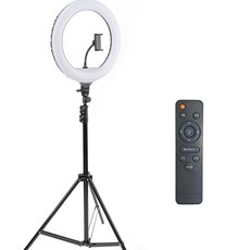 알파믹 촬영용 LED 링라이트 중형 유튜브 스트리밍 지속광 원형 조명, 조명 & 미니스탠드, 1개