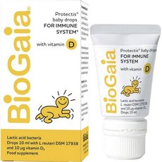 BioGaia 寶乖亞 軟管裝維他命D營養液, 1個, 10ml