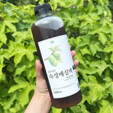 광양 숙성 매실액 매실청, 2개, 1L