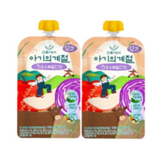 산골이유식 한우오트밀진밥, 2개, 100g