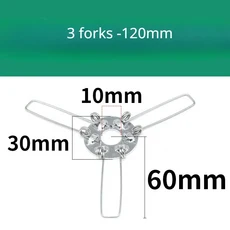 트램폴린 스프링 10개 부품 교체용 강력한 용수철 후크, 120mm