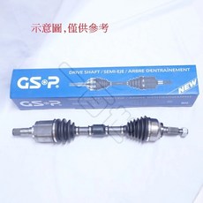 GSP 傳動軸, 1個, FIT 08-13年款,左邊/駕駛座邊/單支