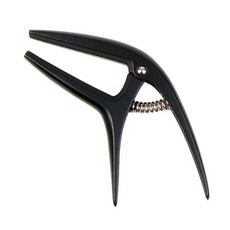 페도라 듀얼 곡률 클래식기타 통기타 카포, 검정 무광 FCG01-BK, 1개