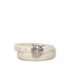 핀코 로고 버클 레더 벨트