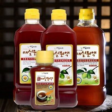 매실락원 매실원액3병900ml 3병+ 매실원액1병150ml, 상세설명 참조