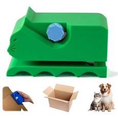루이 고양이 스크래처 만들기 카드보드 커터 DIY 절단기, 1개, 초록색