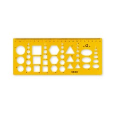 다기능 도형자 템플릿 자 제도 학생