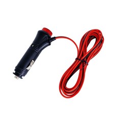 DIY 제작용 시거잭 플러그 케이블 전원 스위치형 케이블 22AWG 배선 2M SCG-41, 1개, 1구