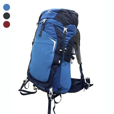 DIBOTE迪伯特 專業登山包55L 輕量背架支撐桿 大容量登山背包 後背包 旅行包 走趣露營, 藍