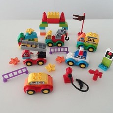 보따리D 듀플로 호환로봇변신경찰소방자동차블럭124p내맘대로 editions*022879001EA sou+474MY