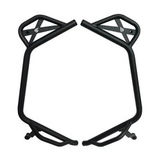 【SIXIS】光陽Dollar大樂125/150機車前保桿組，前兩側防撞保護桿，車身防刮耐用改裝配件, 1個