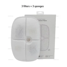 고양이 분수 필터 반려동물 교체 1.9L 2L 물 디스펜서용, 02 with box