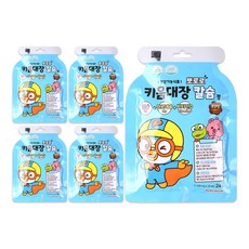뽀로로 키움대장 칼슘정 20정 초코맛, 24mg, 5개