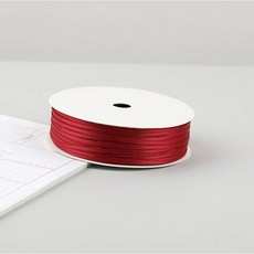 2MM 리본 풍선 1 볼륨 다채로운 로프 리본 양면 장식 DIY 포장 헤어 액세서리, [06] 7, [01] 30m