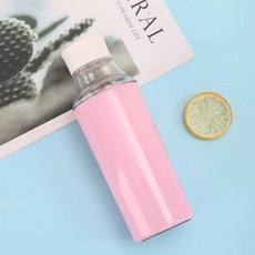 36 스테인리스 보온보냉 450ml 분리 450ML 차망 화이트 텀블러, A. 콜드브루 컵  핑크, A. 450ml