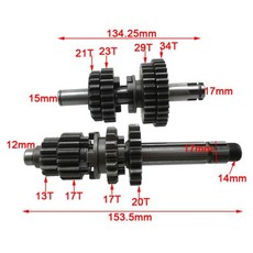 기어 박스 메인 카운터 엔진 핏 먼지 모터 자전거, 1개, 3. Update YX140 150 160